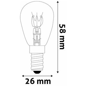 Avide žárovka do lednce 40W E14 WW 3000K