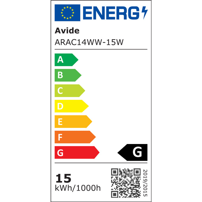 Avide žárovka do lednice 15W E14 WW 3000K