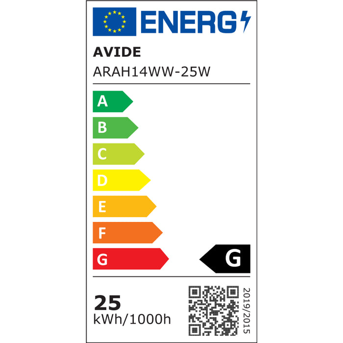 Avide žárovka do trouby 300°C 25W E14 WW 3000K