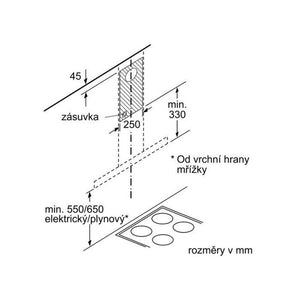 Digestoř Bosch DWB66DM50