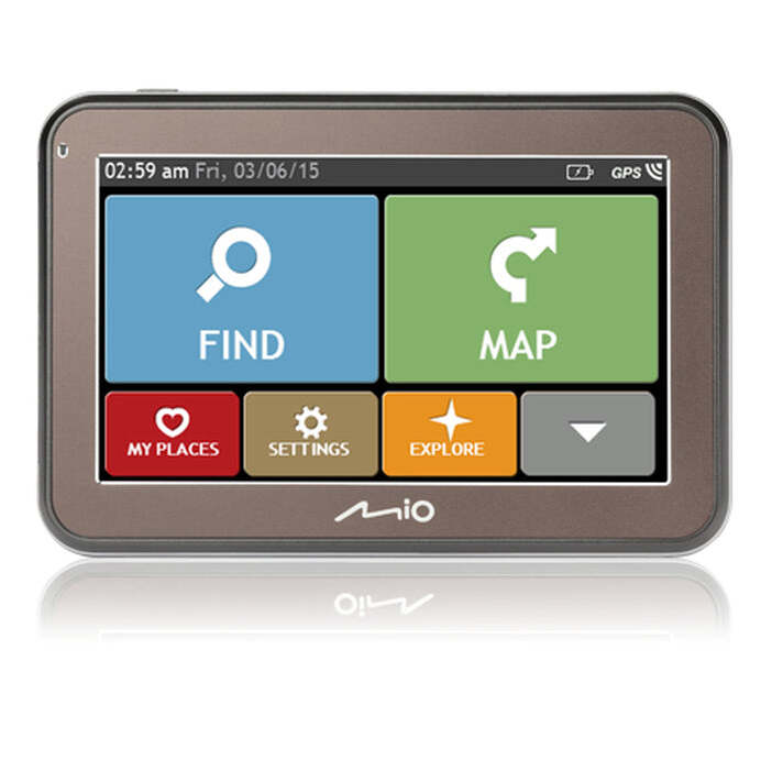 GPS Navigace Mio Spirit 5670, 4,3", 44 zemí, LM