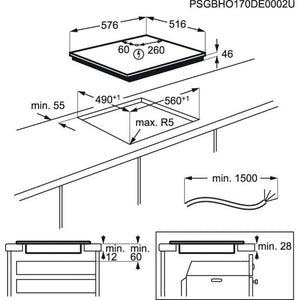 Indukční deska AEG IKE64450XB