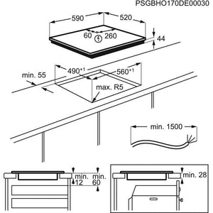 Indukční deska AEG Mastery SenseFry IAE64431FB