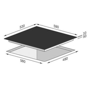 Indukční deska Concept IDV2660n