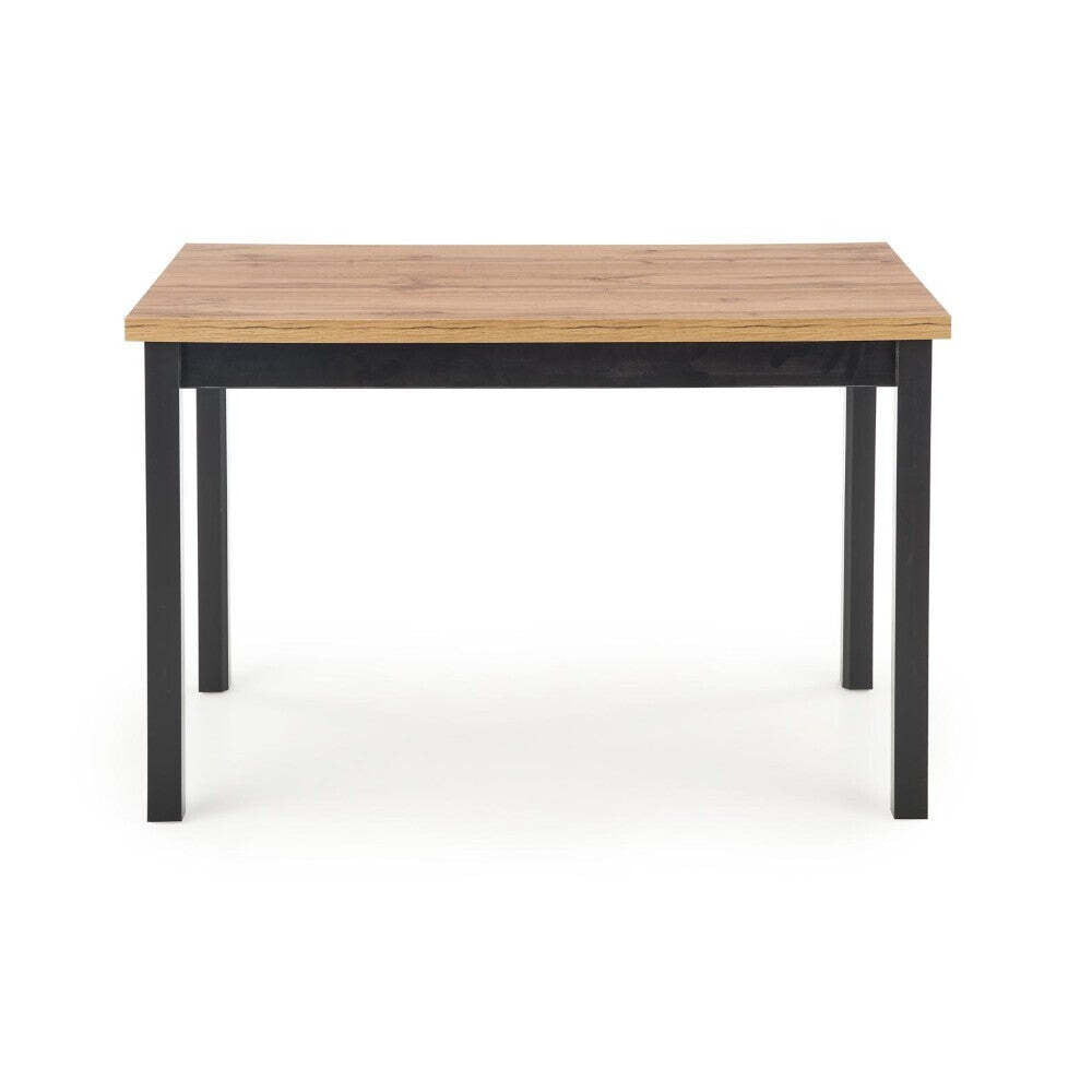 Jídelní stůl Cossin 120x77x68 cm (dub, černá)