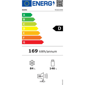 Kombinovaná lednice Romo RCS2234W