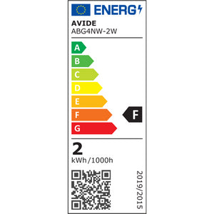 LED žárovka Avide 2W G4 NW 4000K