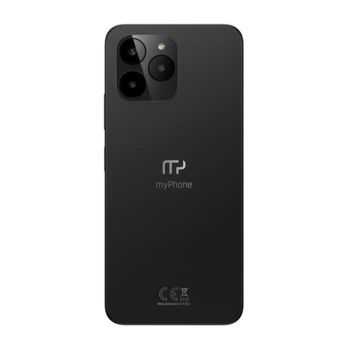 Mobilní telefon myPhone N23 6GB/128GB, NFC, aGPS, černá