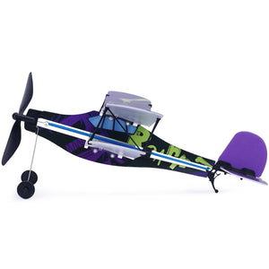 Model letadla PLAYSTEM Rubber Band - Biplane/P-40 Warhawk