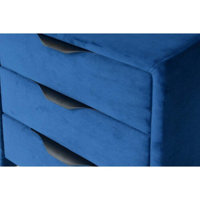 Noční stolek Franz (tmavě modrá)