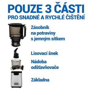 Odšťavňovač TESLA SlowJuicer SJ770 XXL Deluxe