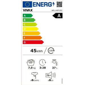 Pračka s předním plněním Vivax WFL-140712CI, 7 kg