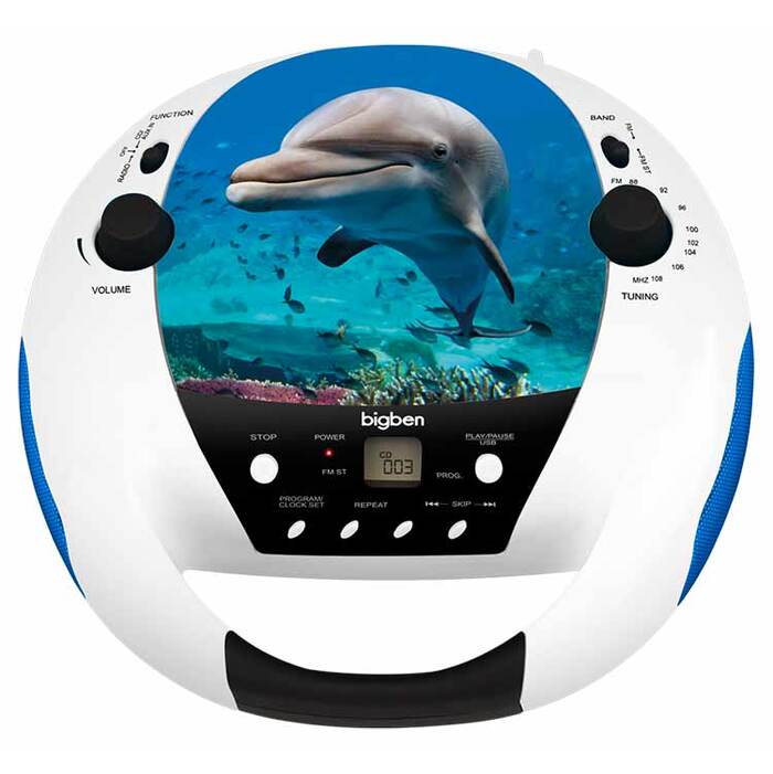 Přenosné rádio Bigben CD52DOLPHIN POŠKOZENÝ OBAL