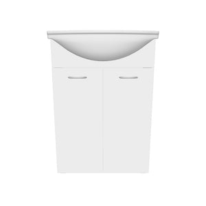 Koupelnová skříňka s umyvadlem Pico Bello (52x79x30 cm, bílá)