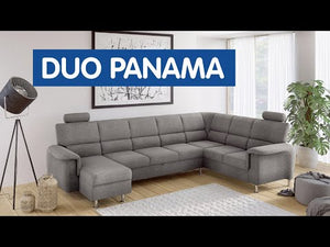 Sedací souprava do U rozkládací Duo Panama levý roh - afryka 730