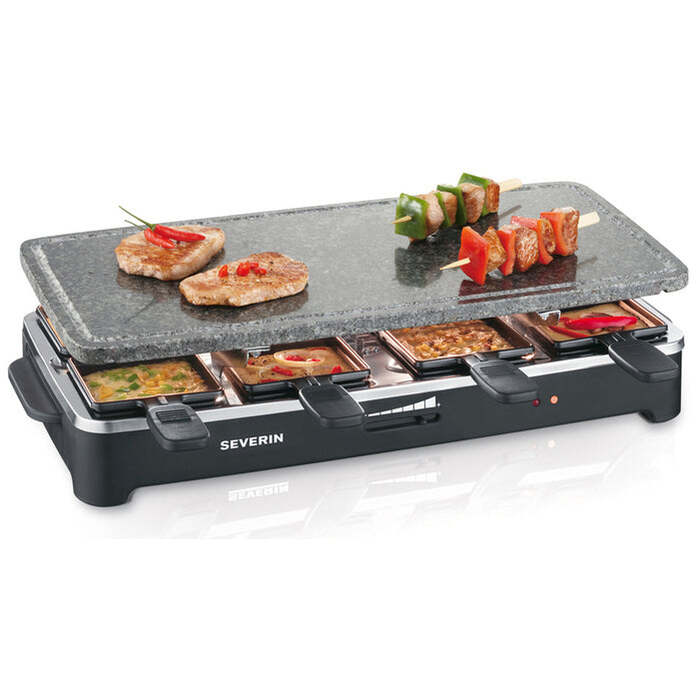 Raclette gril Severin RG 2343, 1500W VADA VZHLEDU, ODĚRKY