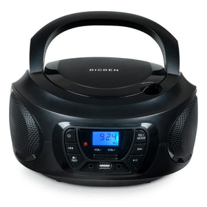 Radiomagnetofon Bigben CD62, Bluetooth, černá