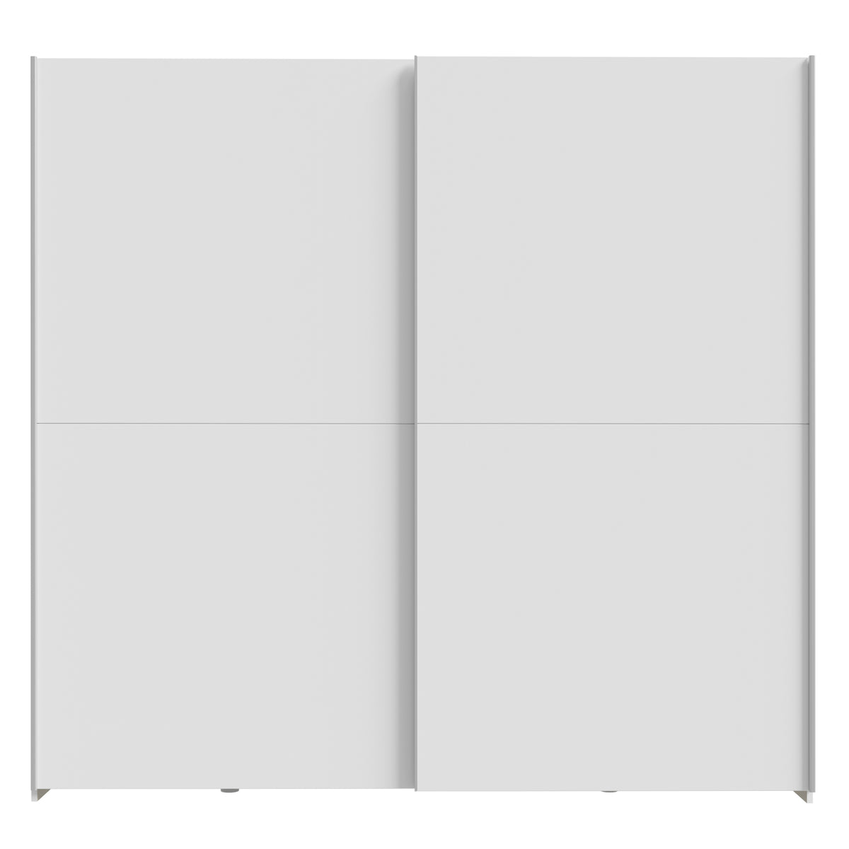 Šatní skříň Amy - 200,1x190,5x61,2 cm (bílá)