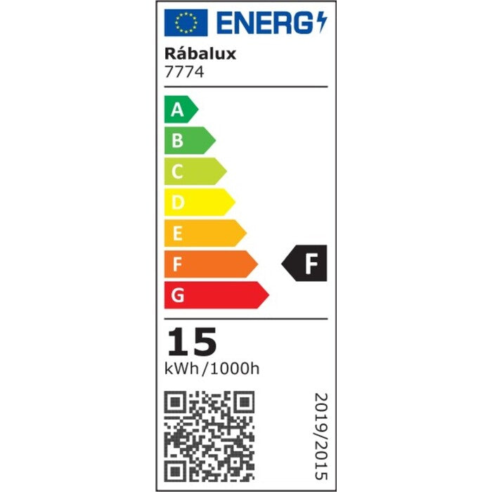 SMART LED venkovní světlo Rabalux, 1300lm, s ovladačem, černá