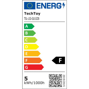 SMART žárovka TechToy Bulb ZigBee RGB, GU10, 4.7W
