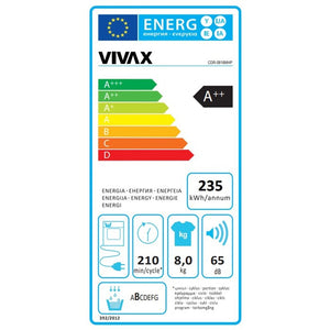 Sušička prádla VIVAX CDR-0816MHP