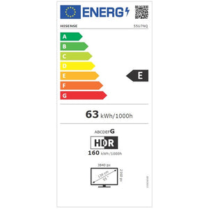 Televize Hisense 55U72NQ (2024) / 55" (139cm)