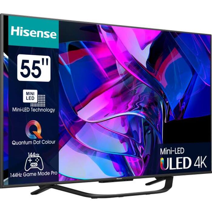 Televize Hisense 55U7KQ (2023) / 55&quot; (139cm) POŠKOZENÝ OBAL