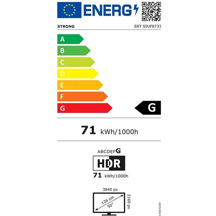 Televize Strong SRT50UF8733 / 50&quot; (126 cm)