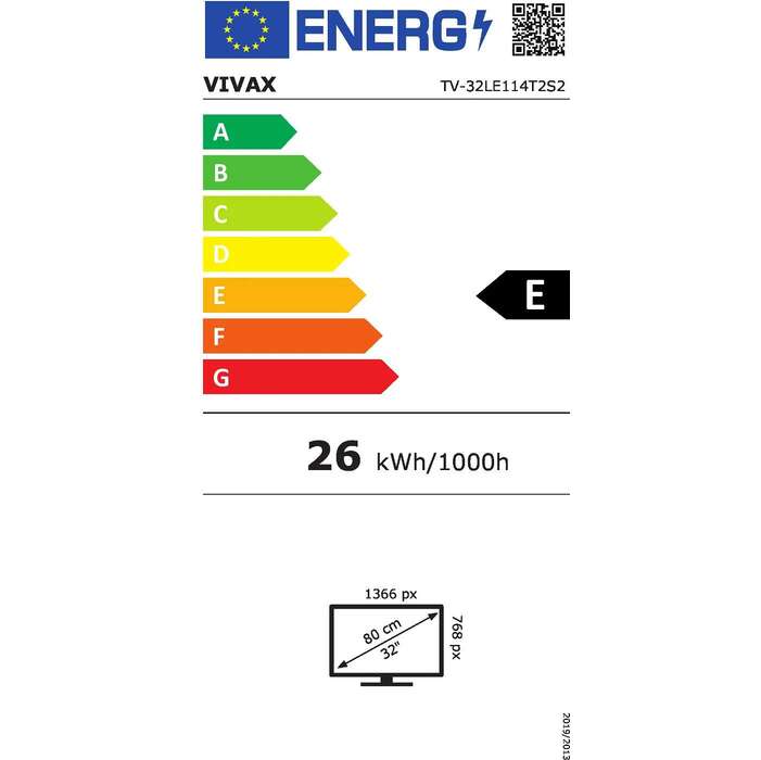 Televize Vivax 32LE118T2S2 / 32&quot; (80 cm)