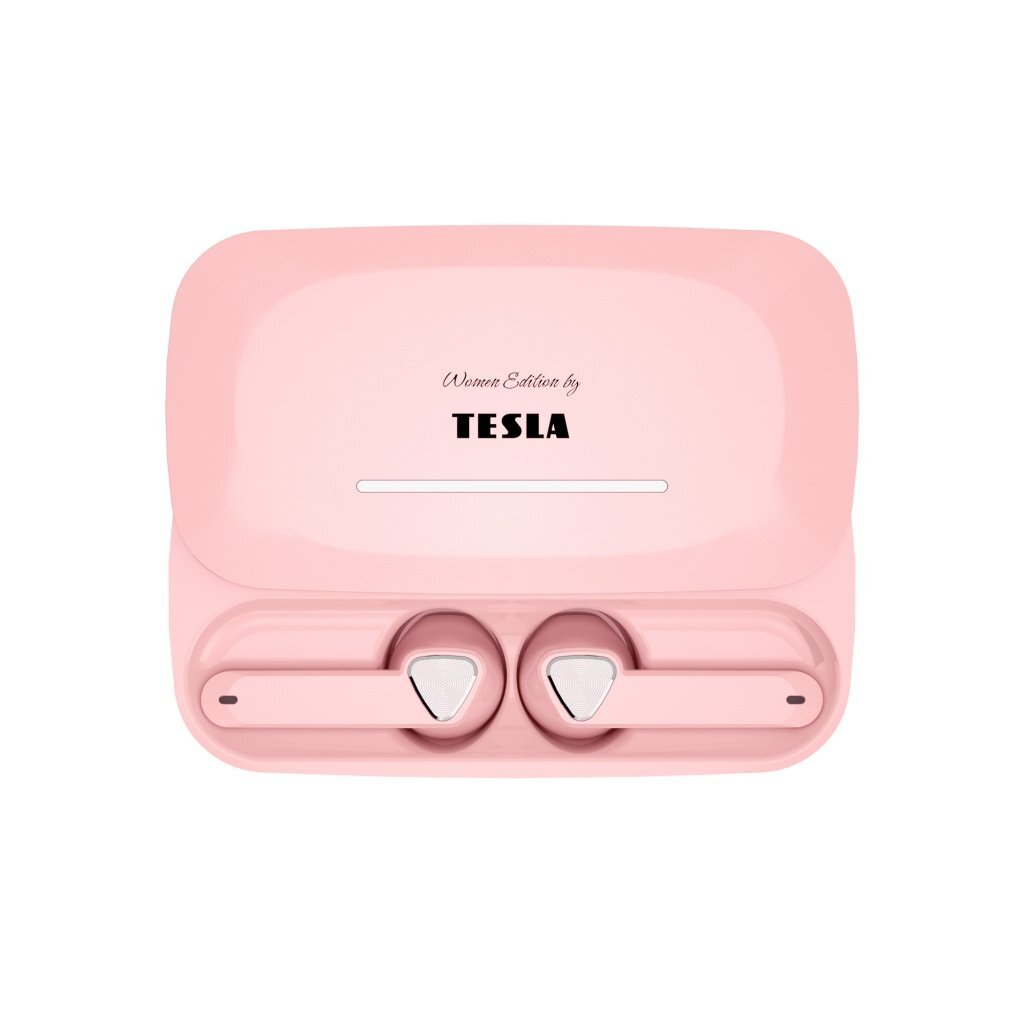 True Wireless sluchátka TESLA Sound EB20, Blossom Pink VYBALENO