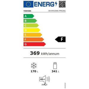 Americká lednice Toshiba GR-RF610WE-PMS(06)