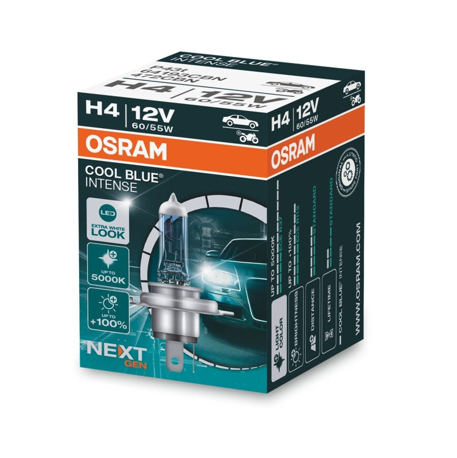 Autožárovka H4 OSRAM Cool Blue Intense, 2ks