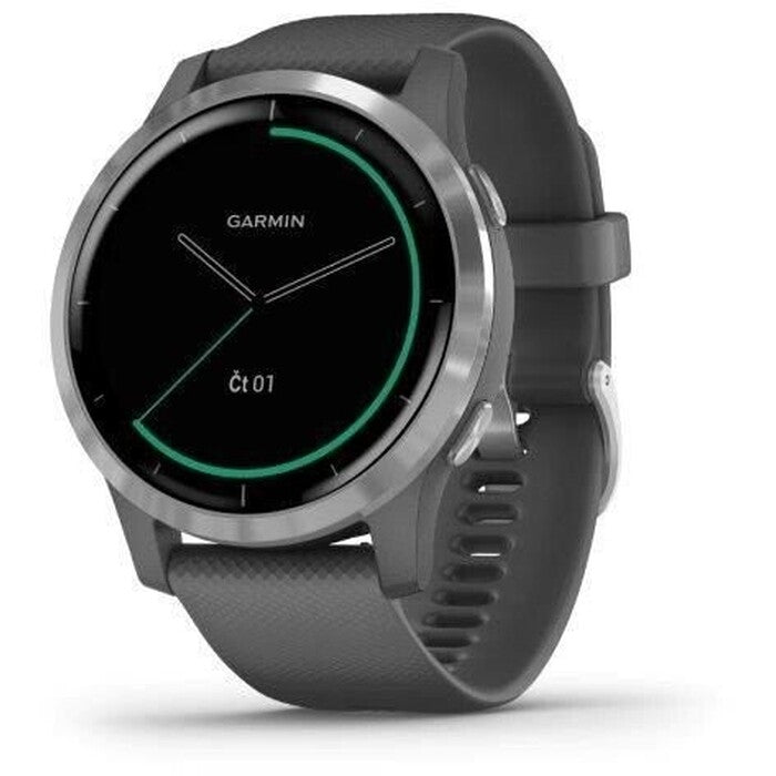 Chytré hodinky Garmin Vivoactive 4, černá/stříbrná