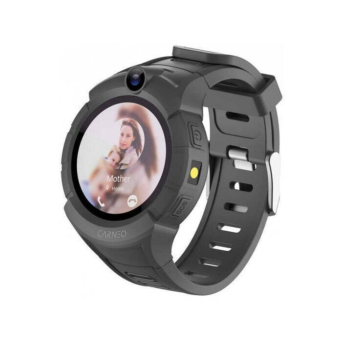 Dětské chytré hodinky Carneo GuardKid+ Mini, černá