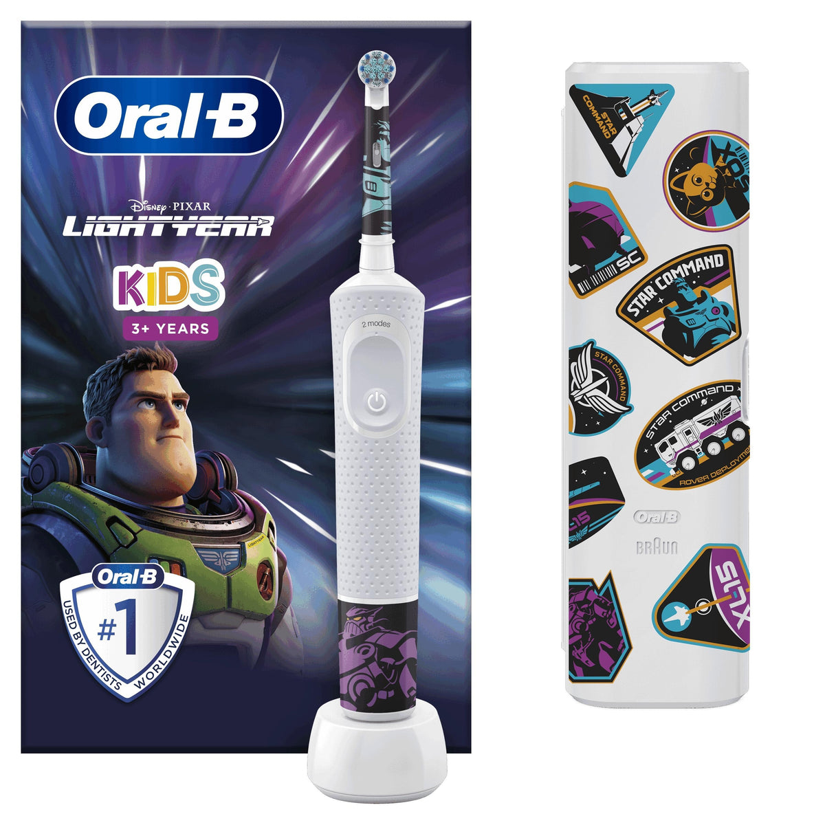 Dětský zubní kartáček Oral-B Vitality D100 Kids Lightyear