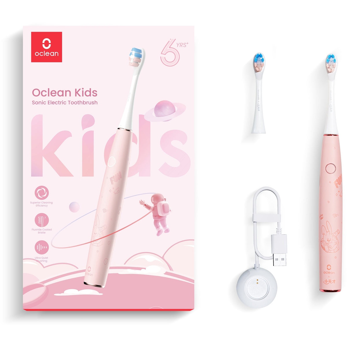Dětský zubní kartáček Oclean Kids Pink