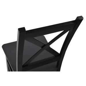 Jídelní židle Kasper (černá)