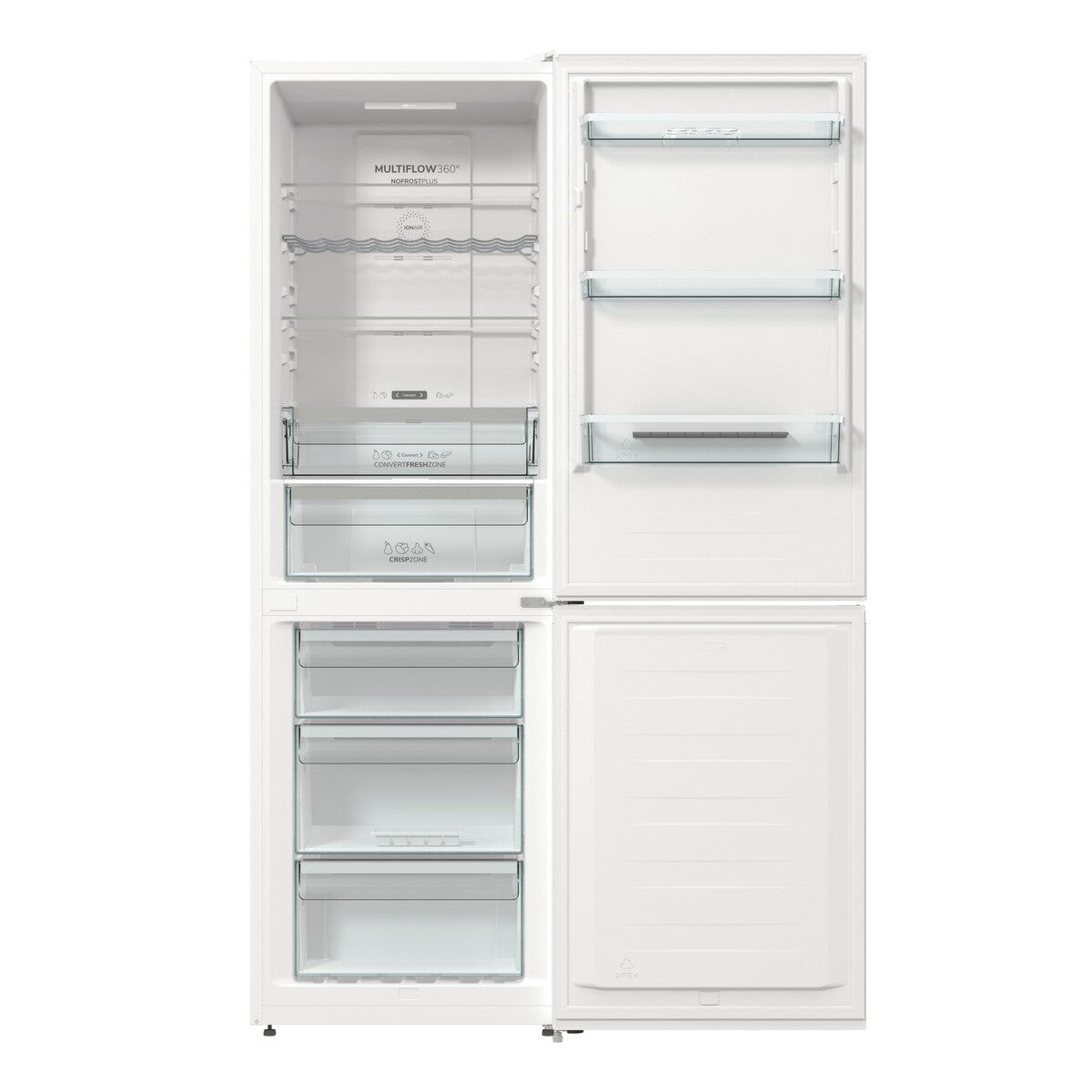 Kombinovaná lednice Gorenje NRK6192AW4 OBAL POŠK