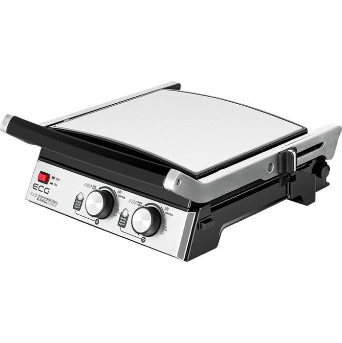 Kontaktní gril ECG Duo Grill &amp; Waffle KG 2033, 2000W