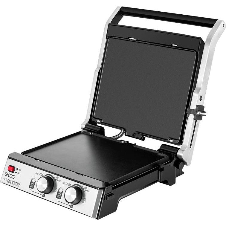 Kontaktní gril ECG Duo Grill &amp; Waffle KG 2033, 2000W