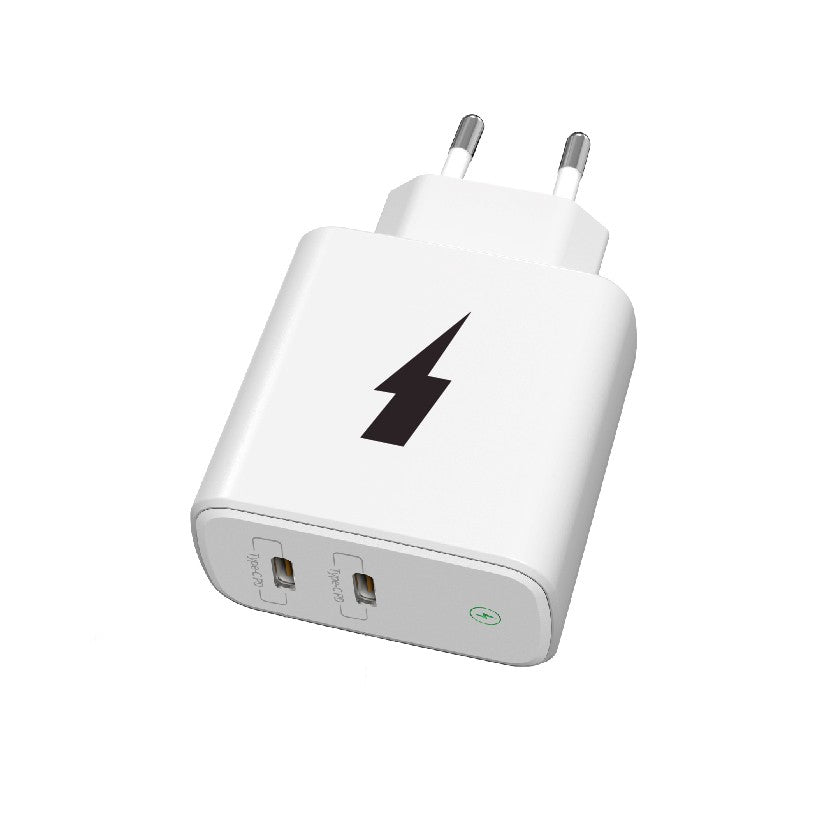 Nabíječka WG 2xUSB, 40W, bílá