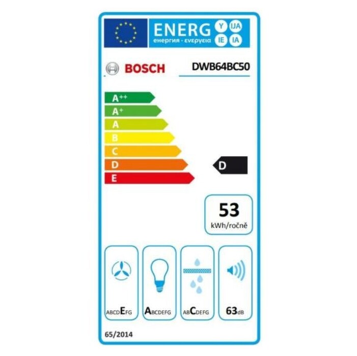 Odsavač par Bosch DWB64BC50