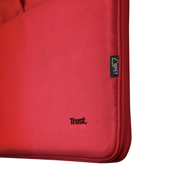 Pouzdro na notebook TRUST, 16&quot; Bologna Slim Laptop Bag Eco, red