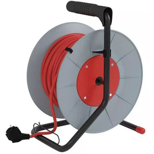 Prodlužovací kabel na bubnu Emos P194252, PVC, 4xzásuvka, 25m