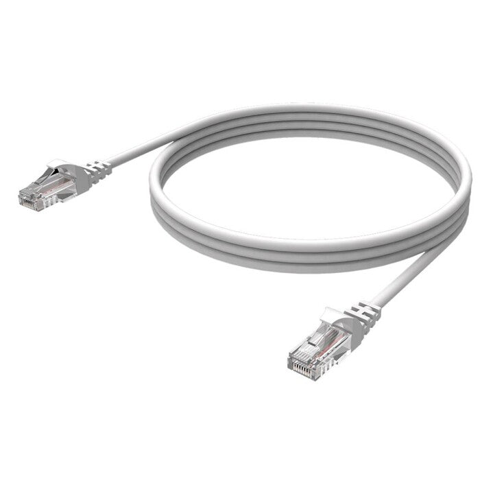 Síťový propojovací kabel RJ 45(male) na RJ45(male), 15m, bílá