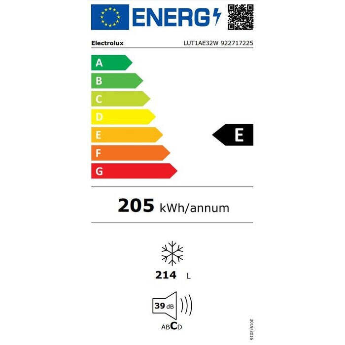 Šuplíkový mrazák Electrolux LUT1AE32W