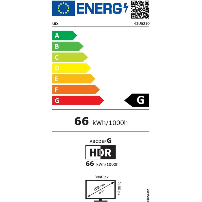 Televize UDTV 43U6210 / 43&quot; (108cm)