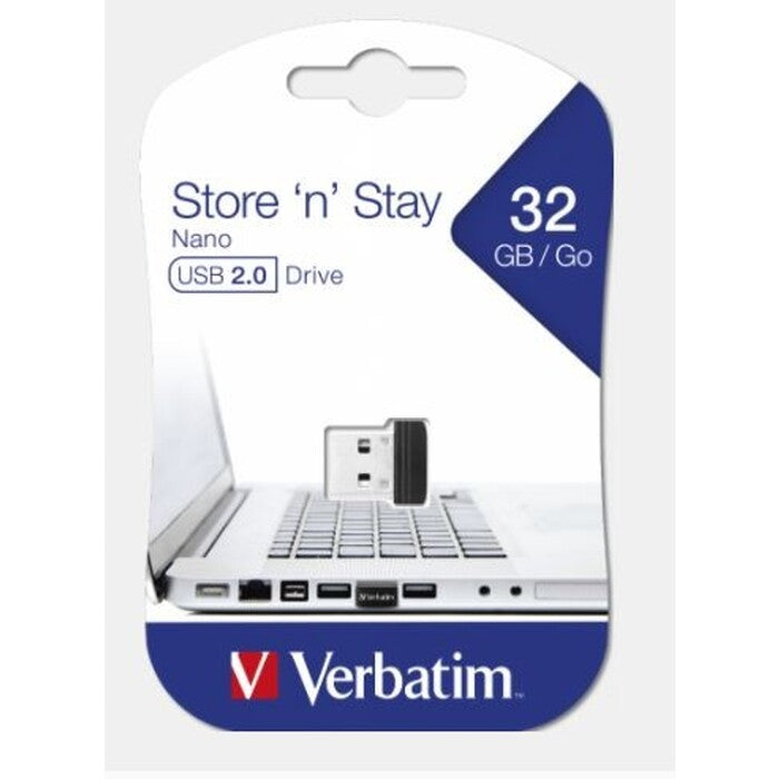 USB flash disk 32GB Verbatim Store&#39;n&#39;Stay Nano, 2.0 (98130)