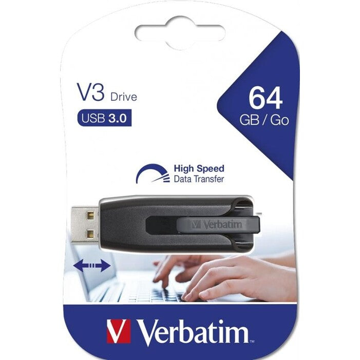 USB flash disk 64GB Verbatim Store&#39;n&#39;Go V3, 3.0 (49174)