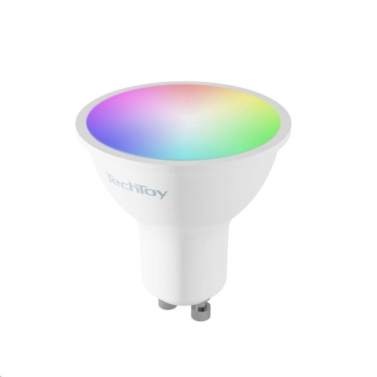 SMART žárovka TechToy Bulb ZigBee RGB, GU10, 4.7W